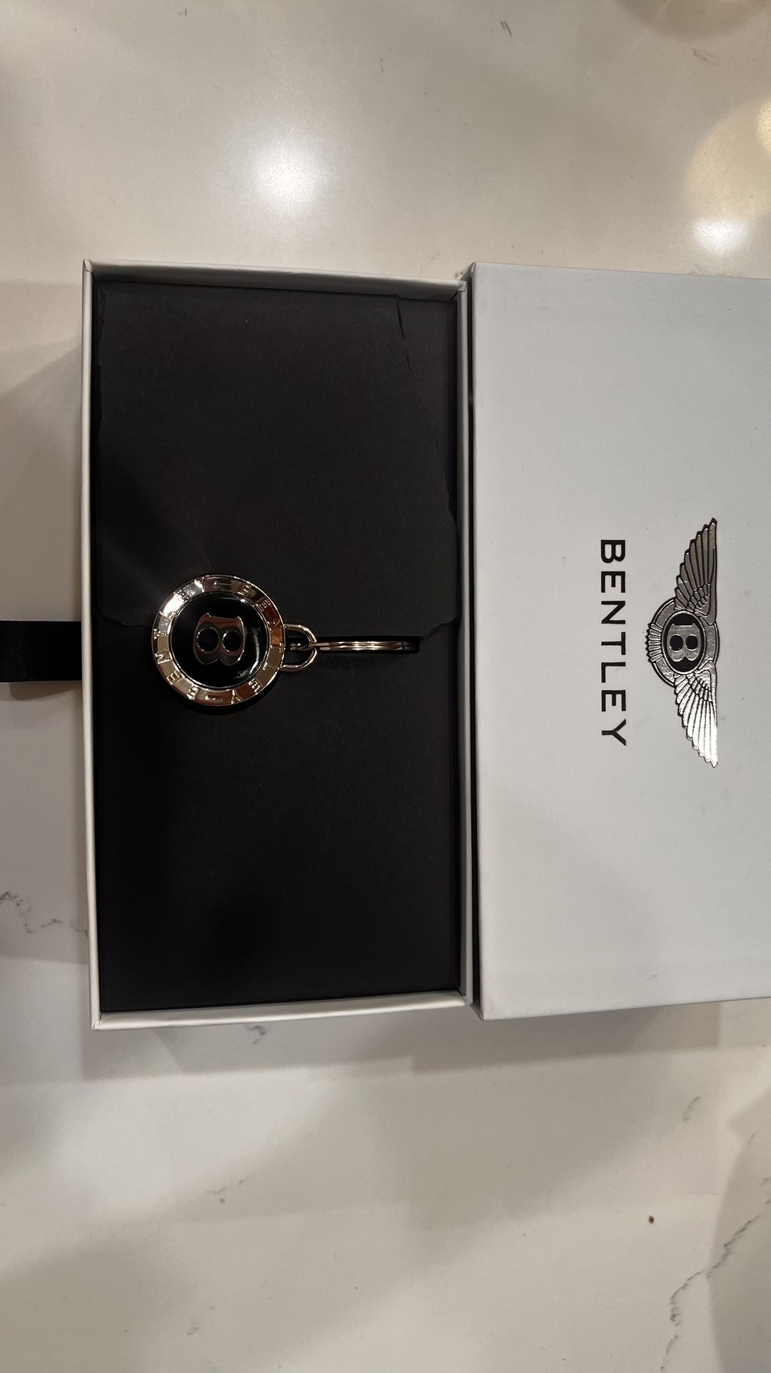 Bentley “B” Keychain