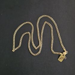 14k Gold Necklace 22 Inch
