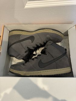 Nike SB Dunk High - Anthracite Matte Olive (Size 9 Men)