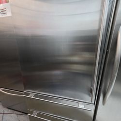 36" SUB ZERO BUILT IN STAINLESS STEEL REFRIGERATOR 