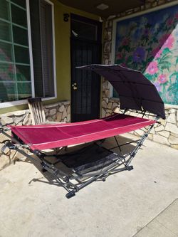 Zenithen fold and store portable hammock