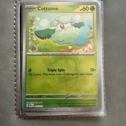 Prismatic Evolution Cottonee Másterball 