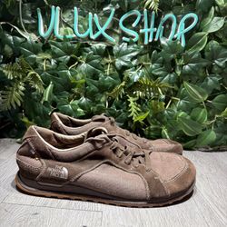 The North Face Rowan Men’s Suede Canvas Hiking Low Top Sneakers Size 13