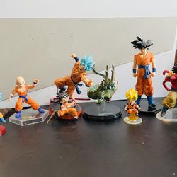 Dragon Ball Z/Naruto Figures
