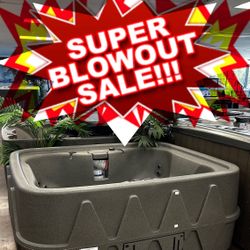 BLOWOUT SPECIAL Premium 400 4-Person Plug and Play with 20 Stainless Jets, Heater, Ozone and LED Waterfall
