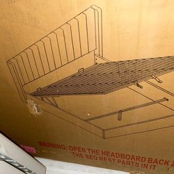 Full bed in box never used
