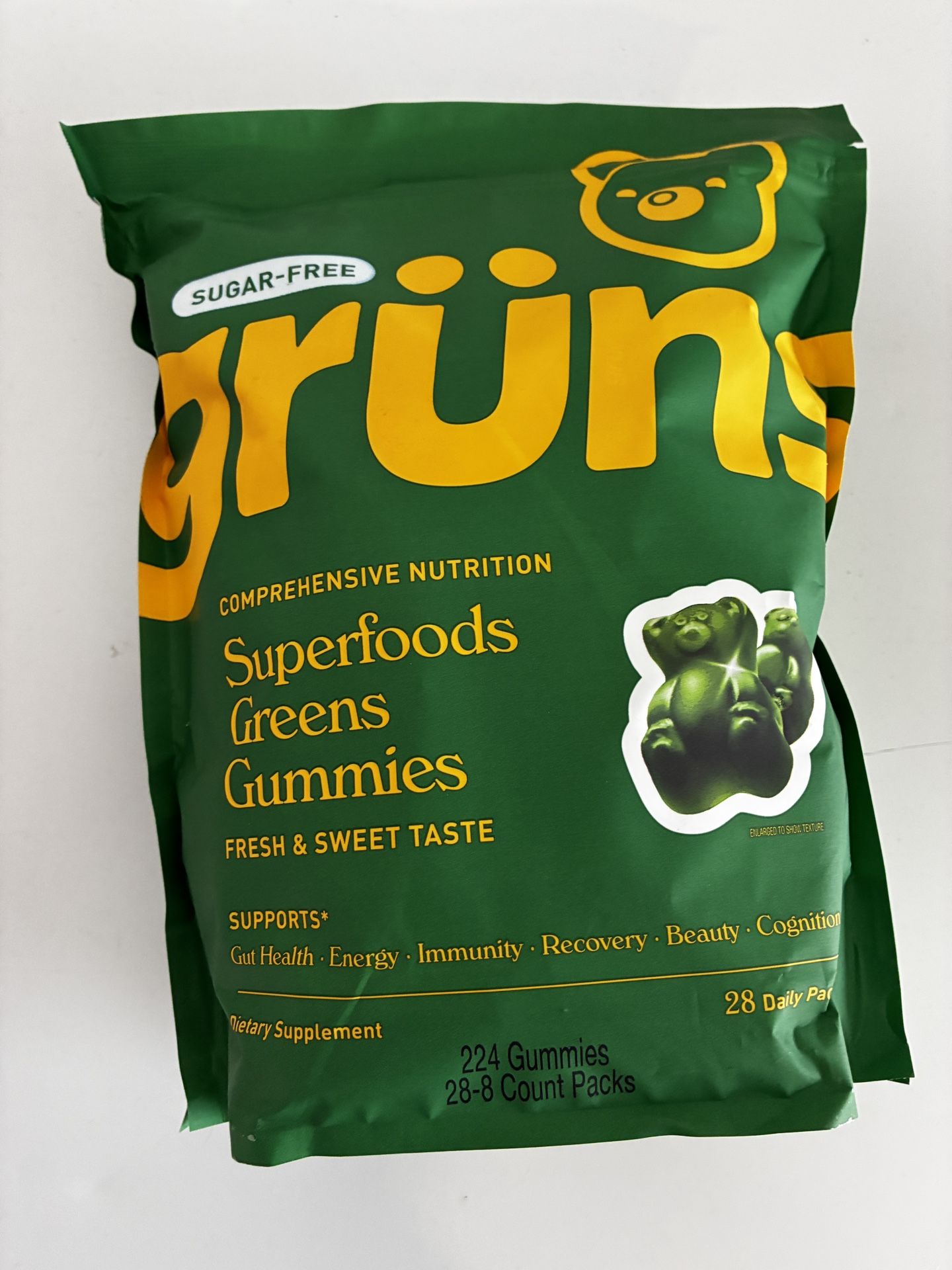Gruns 28 Day Pack Vitamins Sealed Expires 11/2026