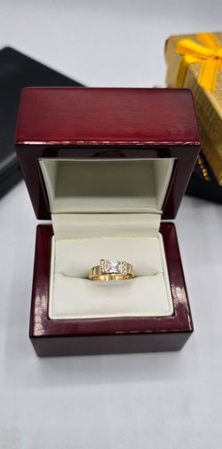 Solid 14kt Gold Girl Ring Anillo de Oro 14kt Para Niña