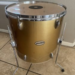 16” Pulse brand Tom for drums. Has some cracking as shown in the pictures.