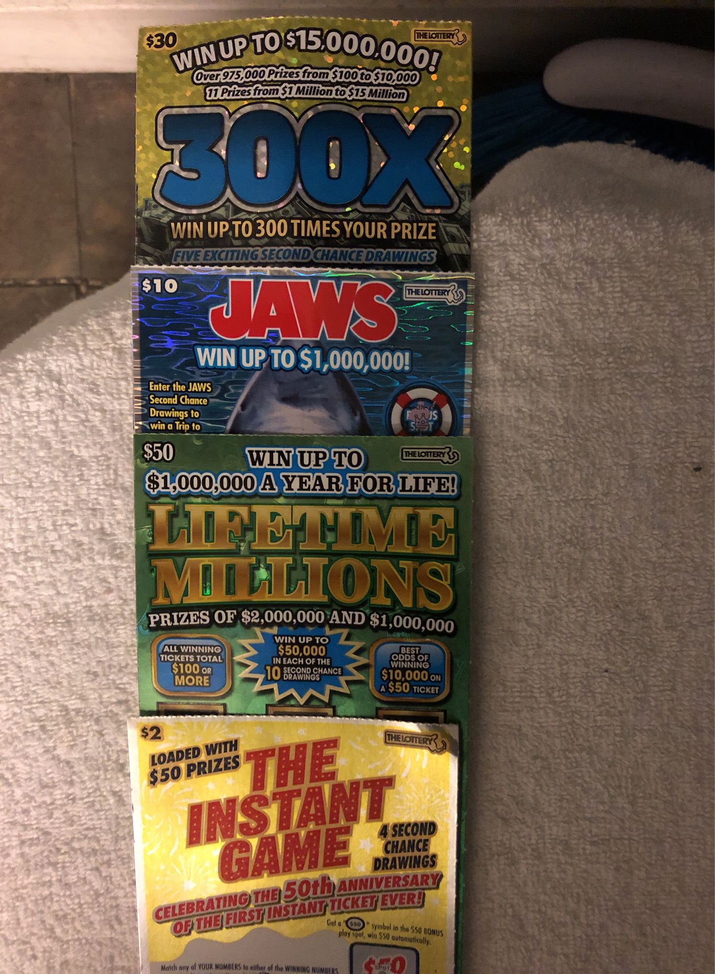 Second chance, drawing tickets for sale