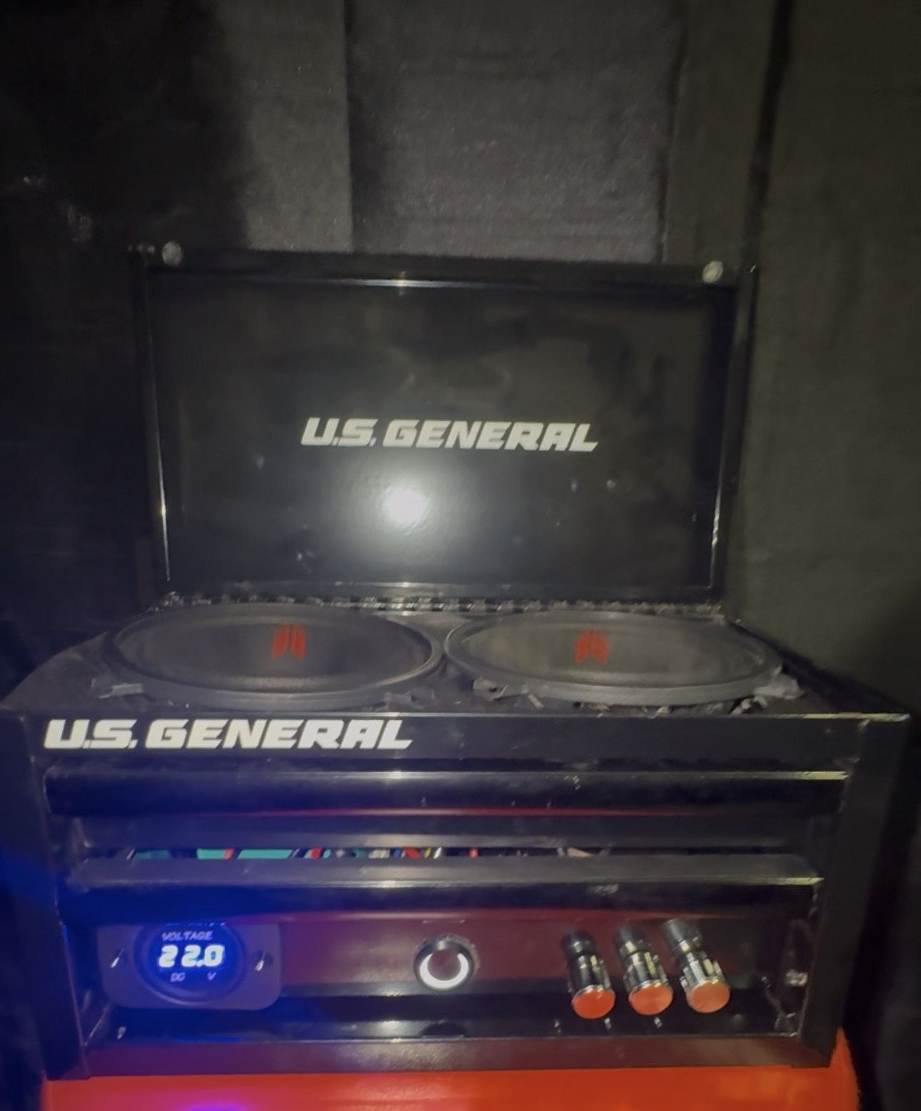 Mini Tool Box Bluetooth Speaker.