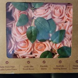 RCZ DECOR Artificial Roses With Stems