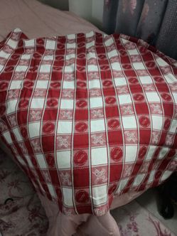 Coca-Cola tablecloth