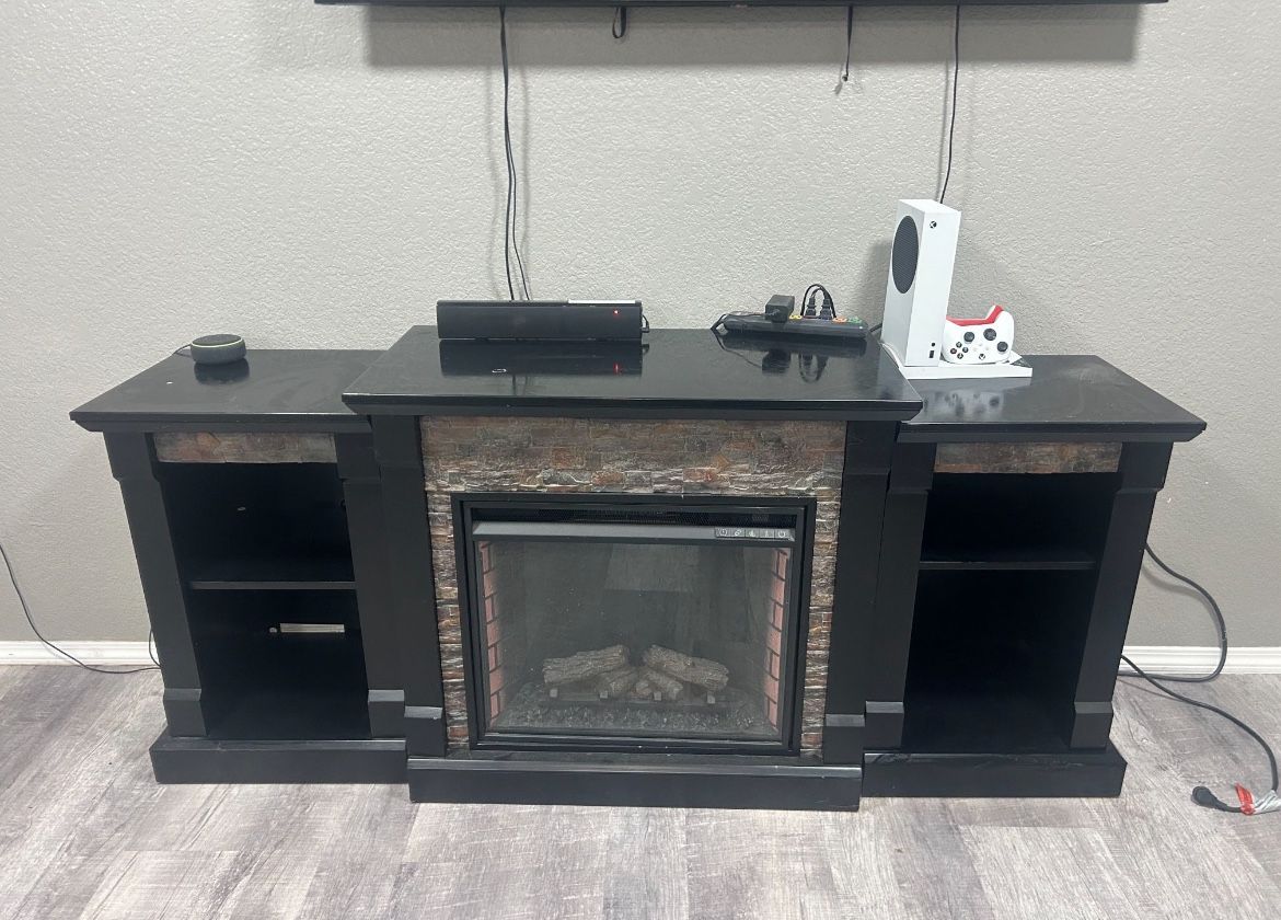 Electric Fireplace TV Stand