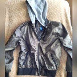 Swiss Cross Jacket Olive Green Bomber Jacket Size Large