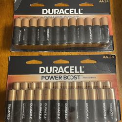 Duracell Coppertop Batteries 24 Pack $12