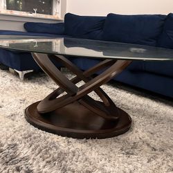 Oval Base Coffee Table