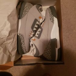 JORDAN 3 Cool Gray
