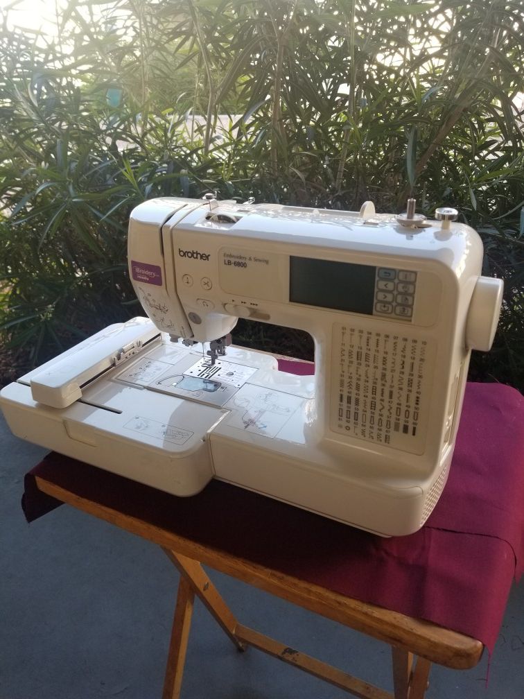 Brother LB 6800 Sewing/Embroidery Machine for Sale in Mesa, AZ OfferUp