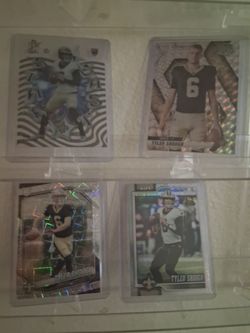 Tyler Shough NFL Trading Cards Lot of 4
