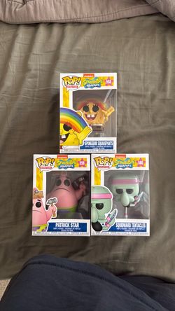 Funko Pop SpongeBob SquarePants Set of 3