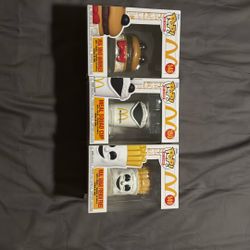 Burger Fries And Cup Meal Squad 