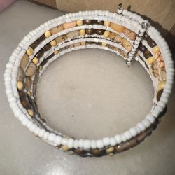 Beaded Cuff Bracelet 