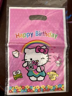 Hello kitty goodie bags
