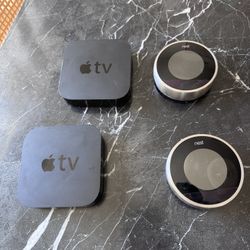 Apple TVs (3rd gen) and Nest Thermostats (2nd gen) 