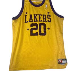 Lakers Gary Payton #20 Xxl Jersey 