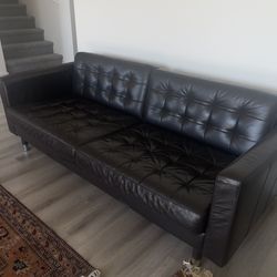 IKEA, Sofa, Black 