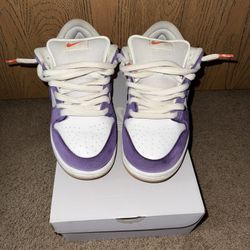 Nike Dunk Low SB Purple Suede 
