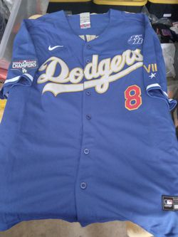 Kobe Bryant Championship Dodgers Jersey Gold Trim..everything  Stitched..size 3X Only for Sale in Long Beach, CA - OfferUp