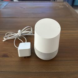 Google Home Smart Speaker and Google Assistant Light Grey, White/Slate