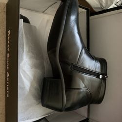 Men’s Leather Dress Shoes, Brand New, Size 10