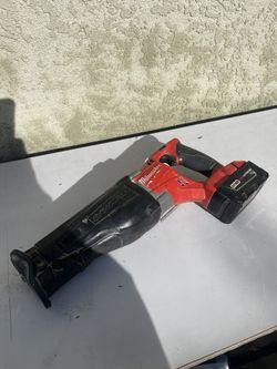 Milwaukee Fuel M18 Sawzall.