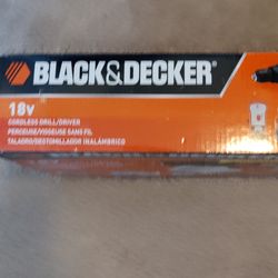 BLACK AND DECKER DRILL AND DRIVER WITH STUD SENSOR