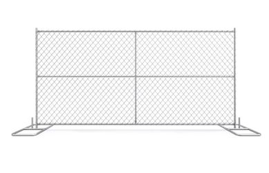 Chain Link Construction Temporary Fence For Sale/Rent