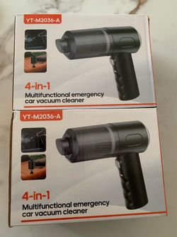 Hand vacuum 4 in 1 rechargeable