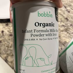 Bobbie Organic Infant Formula 