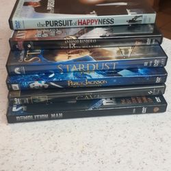 29 DVDS.  And 1 Blue Ray - ( The Jurasic world Is Blue Ray)... all In Excellent condition.  