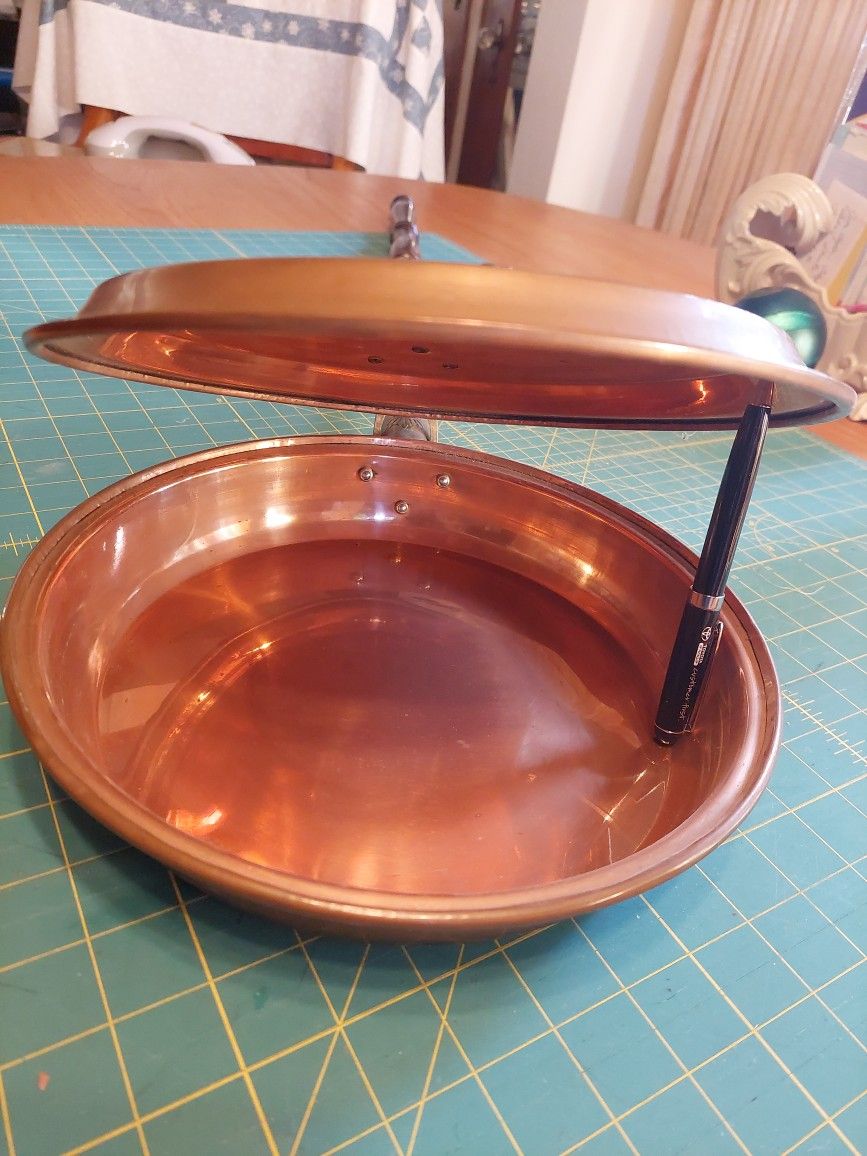 Bed Warmer Antique Copper