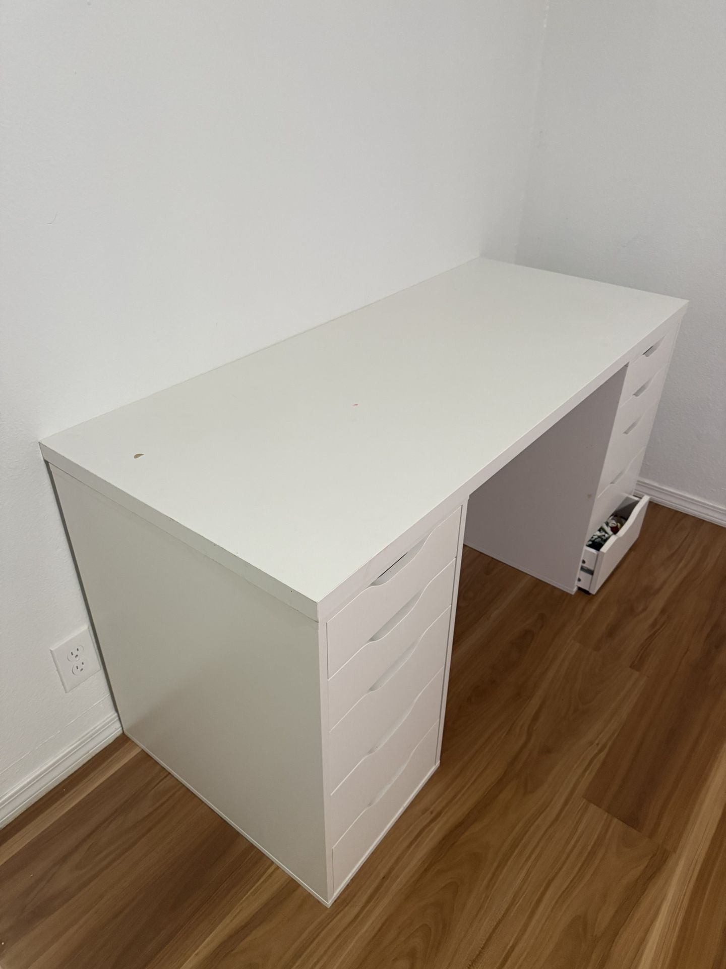 ikea desk / vanity