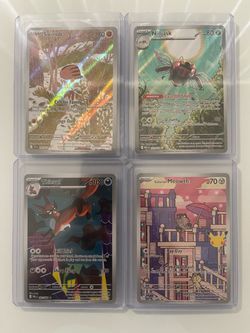 Illustration Rares from Multiple Pokemon Sets