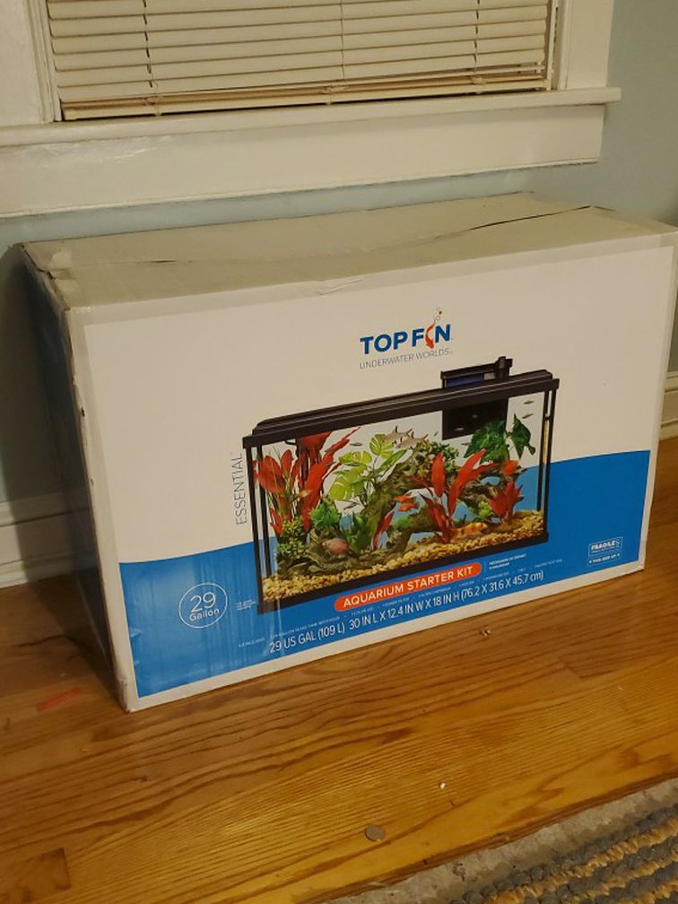 29 Gallon Topfin Aquarium Starter Kit