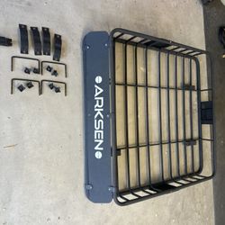 ARKSEN Roof Cargo Basket