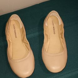 Lucky Brand Emmie Ballet leather flats Size 8