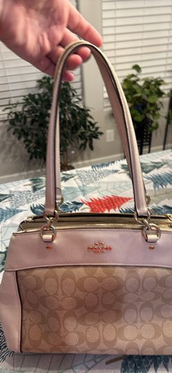 Authentic Coach Coated Canvas Bag