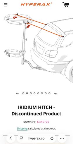 Auto/RV Hyperax Iridium Kayak Rack