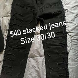 Palms Angels Hoodie x Stacked Jeans